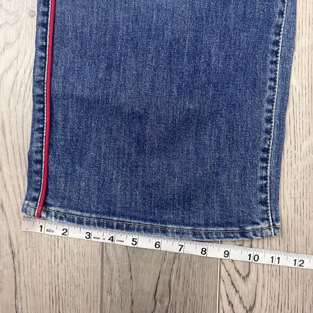 Levis Mile High Rise Wide Leg Women Size 29 Cotton Denim NEW Cropped Jeans Y2K - Picture 16 of 17
